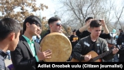 Празднование Нооруза в Оше.