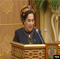 Cпикер национального парламента Меджлиса Гульшат Мамедова