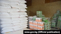 Мука на одном из складов в Бишкеке. Иллюстративное фото.