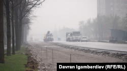 Чыңгыз Айтматов проспектин кеңейтүү иштери жүрүүдө.