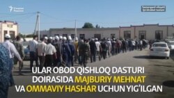 Тысячи самаркандцев благоустраивают родное село главы области