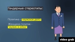 Стереотипы о женщинах в политике в Кыргызстане. Иллюстративное фото. 