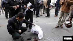 تصاویری از محل سوءقصد به جان مصطفی احمدی‌روشن