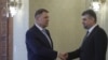 Președintele Klaus Iohannis și Marcel Ciolacu, președintele Camerei Deputaților