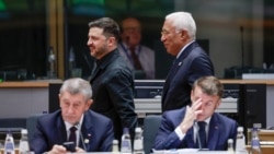 Жыйынга украин президенти Владимир Зеленский да катышты. Брюссель, 2025-жылдын 18-декабры.