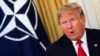 Donald Trump la o întâlnire NATO de la Londra, din 2019, în timpul primului lui mandat de președinte. 