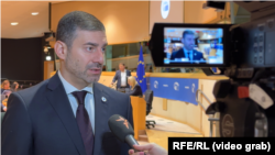 დმიტრო ლუბინეცი - უკრაინის ომბუდსმენი. ბრიუსელი, 12 ნოემბერი, 2024.