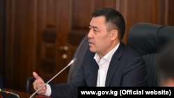 Президенттин милдетин аткаруучу, премьер-министр Садыр Жапаров.