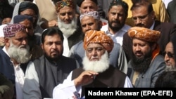 د پاکستان جمهوري غورځنګ مشر مولانا فضل رحمان: انځور له ارشیفه