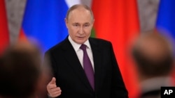 Vlagyimir Putyin az orosz fővárosban 2025. március 13-án