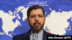 Iranian Foreign Ministry spokesman Saeed Khatibzadeh (file photo)