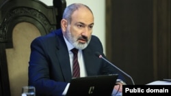 Վարչապետ Նիկոլ Փաշինյանը կառավարության նիստի ժամանակ, արխիվ