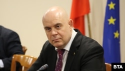 Главният прокурор Иван Гешев на заседанието на Висшия съдебен съвет на 12 април, ден преди да се срещне с мисията на ЕП.
