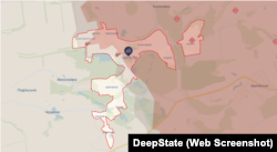 Мапа Часового Яру станом на 30 липня 2025 року