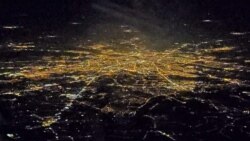 Варшава от пилотската кабина