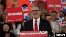 کی‌یر استارمر، رهبر حزب کارگر در بریتانیا