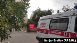 Оорукананын алды. Бишкек. 2-июль, 2021-жыл.