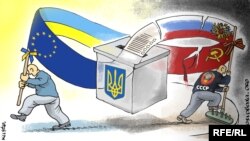 Політична карикатура художника Олексія Кустовського