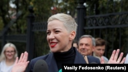 Мария Калесникова, Минск, 27 август 2020 година