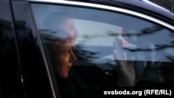 Павал Мажэйка пасьля вызваленьня, 11 верасьня 2025 году