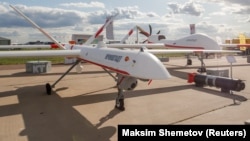 Российский разведывательно-ударный беспилотник «Орион», архивное фото