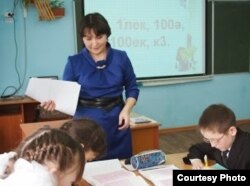 Лесной мәктәбендә дәрес вакыты