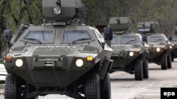 "მუხროვანის ამბოხის" წინააღმდეგ გამოყვანილი სამხედრო ტექნიკა