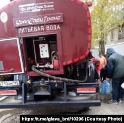 Подвоз воды в Бердянске