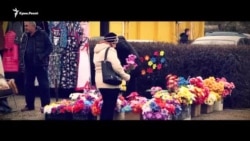 Qara boğday, pomidorlar, oyun ve yırlar: Qırımda Putinniñ bayramı (video)