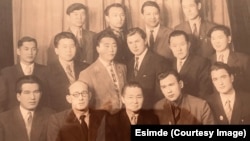 Кубанычбек Нурбеков с коллегами.