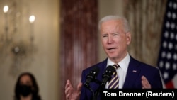 Presidenti i Shteteve të Bashkuara, Joe Biden.