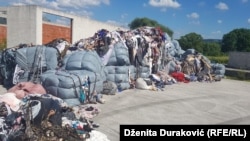 Otpad u krugu bivše tvornice pekarskih proizvoda Tehnopek u Bihaću