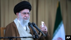 Lideri suprem i Iranit, Ayatollah Ali Khamenei.