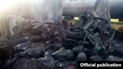 Последствия взрыва газа в Ананьево