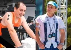 Евгений Требунский и Илья Сидоров. Фото взято со страницы Федерации триатлона КР в Facebook.