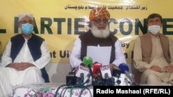 عثمان کاکړ، مولانا فضل الرحمن او اختر مينګل