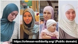 Кримчанки Насіба Саїдова, Февзіє Османова, Есма Німетулаєва та Ельвіза Алієва, яких ФСБ звинувачує в тероризмі