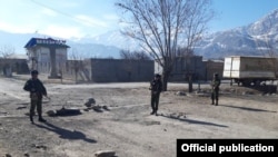 Кыргызско-таджикская граница. 15 марта. 