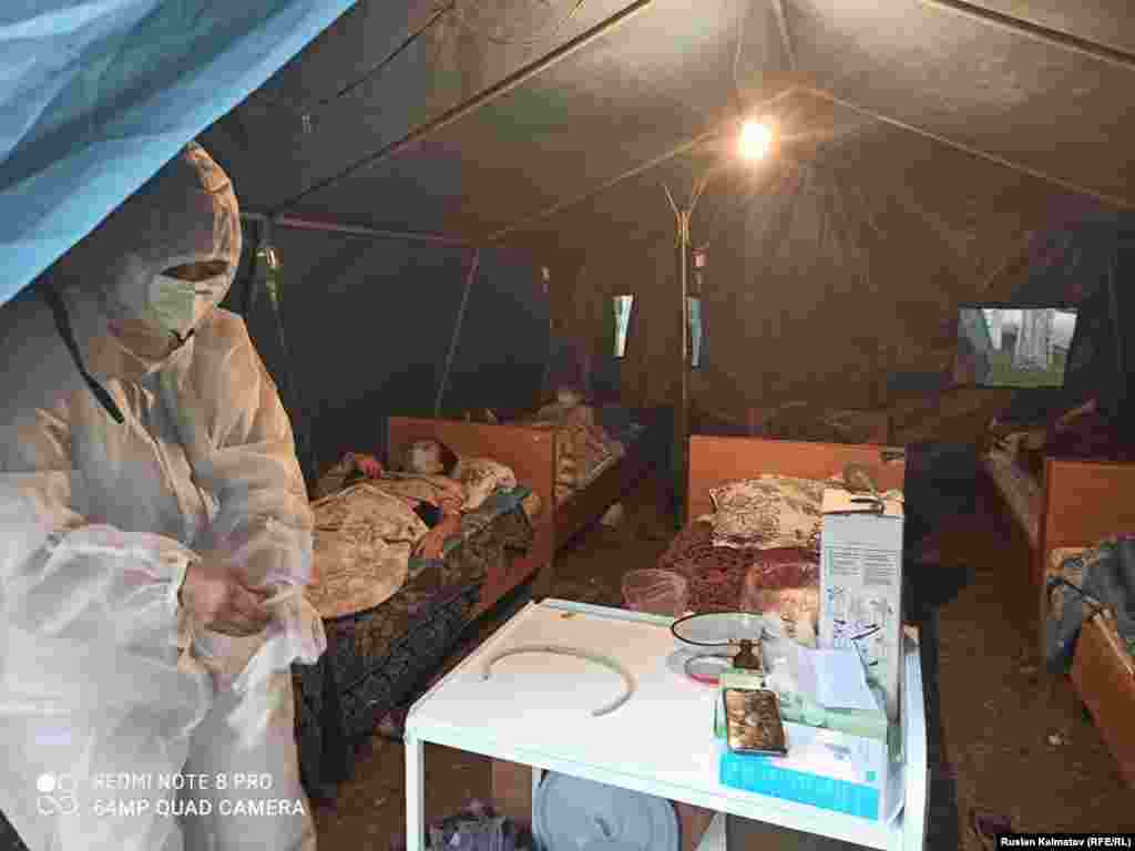 Бул стационарга күн сайын 100гө чукул адам келип дарыланып жатат.