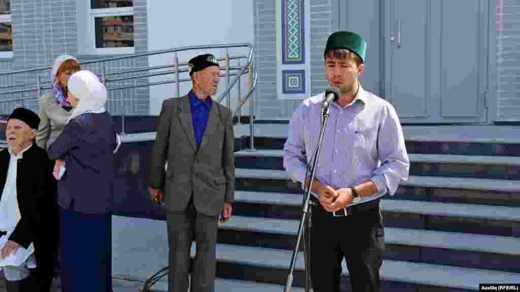 "Ярдәм" мәчете ачылышында Коръән сүрәләре әйтелде