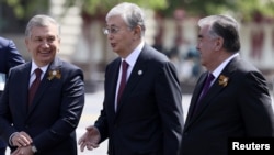 Шавкат Мирзиёев, Касым-Жомарт Токаев и Эмомали Рахмон