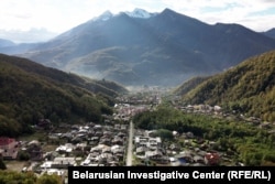 Долина вблизи Сочи, где строится резиденция