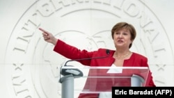 Эл аралык Валюта Фондунун башкаруучу директору Кристалина Георгиева.