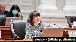 Министерката Мила Царовска