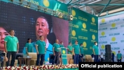 Съезд партии "Кыргызстан". 20 августа 2020 года. 