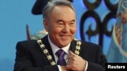 Назарбаев Астанадагы акыркы инагурацияда. 8-апрель, 2011-жыл. 