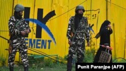 Кашмирдеги индиялык жоокерлер. 