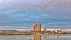 The Ural River in Atyrau