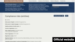 Депутаттар тууралуу маалымат жарыяланган сайт.