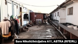 Barake kod Zrenjanina u kojima su bili smešteni radnici iz Vijetnama (4. novembar 2021)